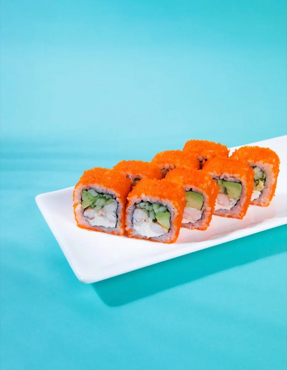 California with shrimps
