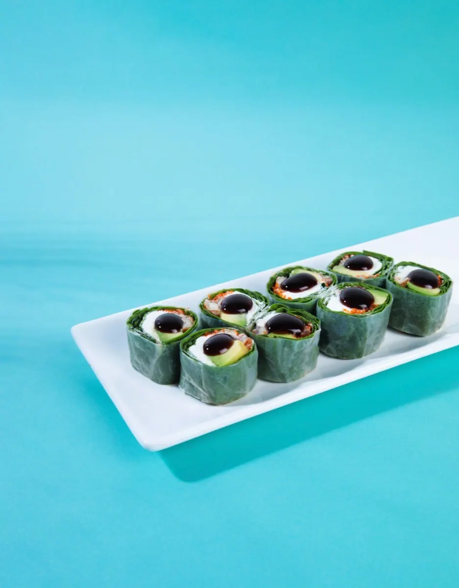 Roll without rice with eel