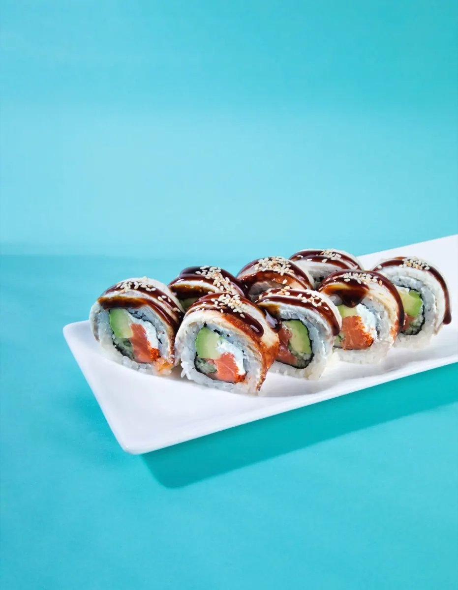 Royal dragon with salmon