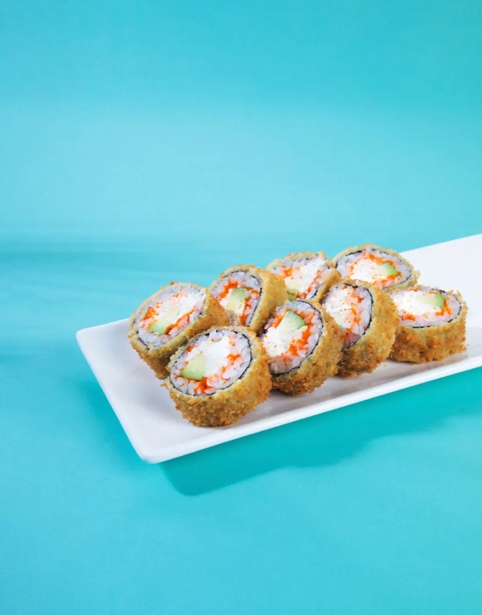 Tempura with crab